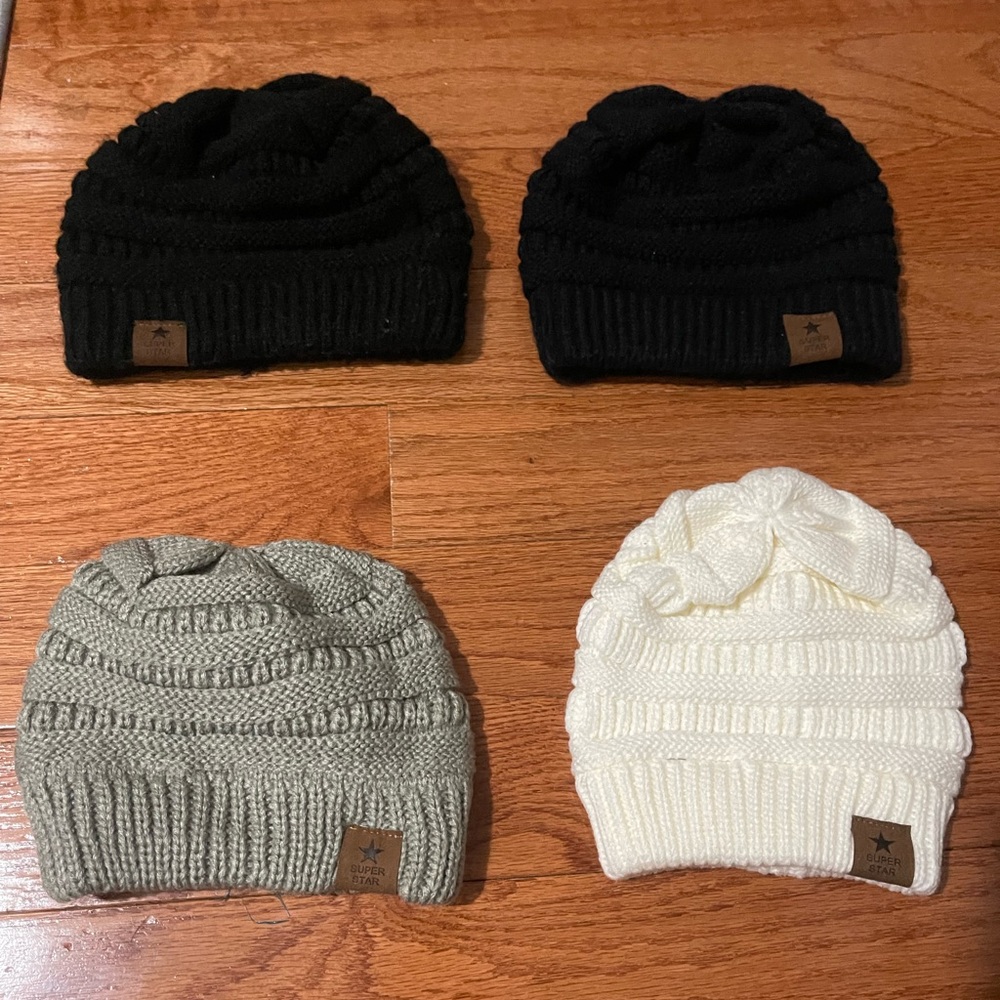 Toddler Beanie Winter Hat - Size: 3-8 Years